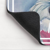 Schnauzer Puppy Mousepad (Ecke)