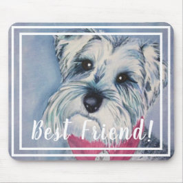 Schnauzer Puppy Mousepad