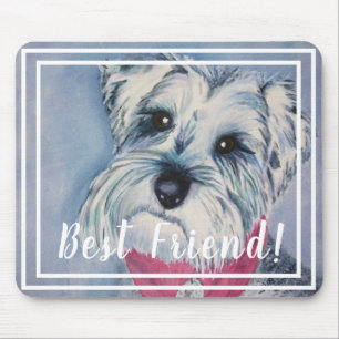 Schnauzer Puppy Mousepad