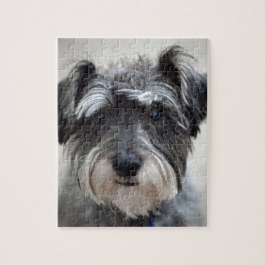 Schnauzer Puzzle (Vertikal)