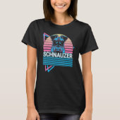 Schnauzer Retro T-Shirt (Vorderseite)