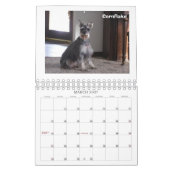 Schnauzer-Rettung Mittler-Atlantischen 2012 Kalender (Mär 2027)