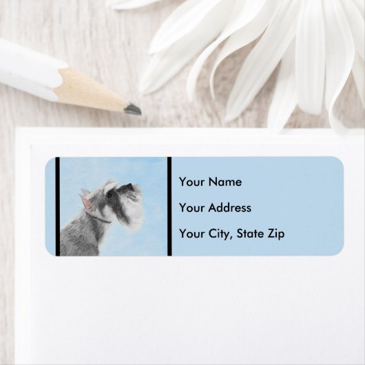 Schnauzer (Riese, Standard) Malerei - Hundekunst (Insitu)