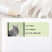 Schnauzer (Riese, Standard) Malerei - Hundekunst (Insitu)