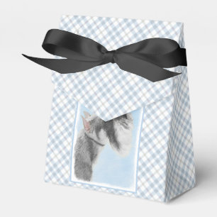Schnauzer (Riese, Standard) Malerei - Hundekunst Geschenkschachtel