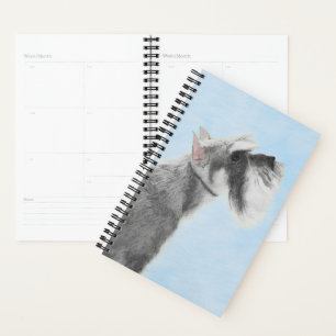Schnauzer (Riese, Standard) Malerei - Hundekunst Planer