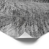 Schnauzer (Riese, Standard) Malerei - Hundekunst Poster (Ecke)