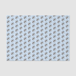 Schnauzer (Riese, Standard) Malerei - Hundekunst Seidenpapier