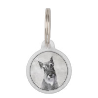 Schnauzer (Riesen) Malerei - Hundekunst