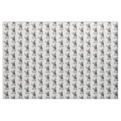 Schnauzer (Riesen) Malerei - Hundekunst Stoff (Yard (91,4 cm))