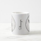 Schnauzer (Riesenmalerei) - Hundekunst Kaffeetasse (Mittel)