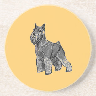 Schnauzer Sandstein Untersetzer