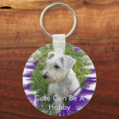 Schnauzer Schlüsselanhänger (Vorderseite)