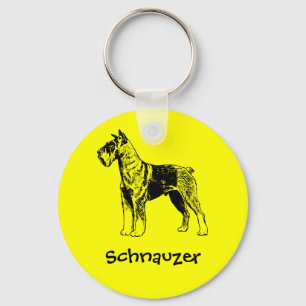 Schnauzer Schlüsselanhänger