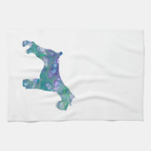 Schnauzer, Schnauzer-Geschenke, Schnauzer Geschirrtuch (Horizontal)