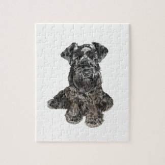 Schnauzer (schwarz) puzzle