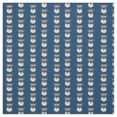 Schnauzer sieht Hundeblau Stoff (Muster)