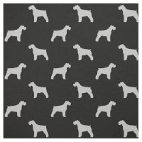 Schnauzer-Silhouette-Muster