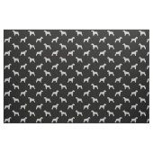 Schnauzer-Silhouette-Muster Stoff (Fat Quarter (45,7 x 55,9 cm))