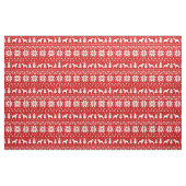Schnauzer-Silhouette-Weihnachtsmuster Stoff (Fat Quarter (45,7 x 55,9 cm))