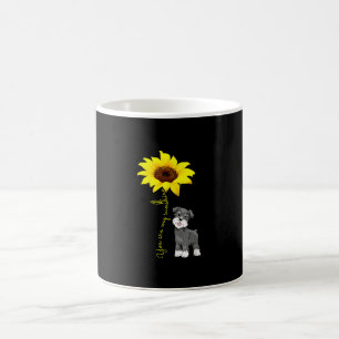 Schnauzer sind meine Sonnenblume Schnauzer Mama Kaffeetasse