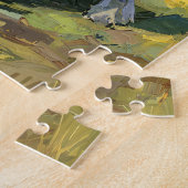 Schnauzer sonnige Landschaft Landschaftskunst Puzzle (Seite)