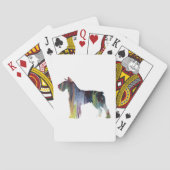 Schnauzer Spielkarten (Rückseite)