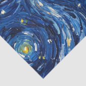 Schnauzer Starry Night Decoupage Seidenpapier (Ausschnitt)