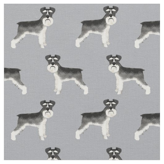 Schnauzer Stoff (Nahaufnahme)