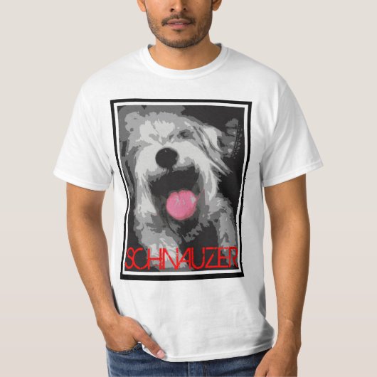 Schnauzer! T-Shirt (Vorderseite)