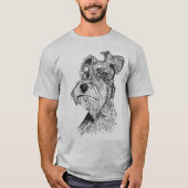 Schnauzer T-Shirt (Vorderseite)