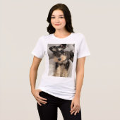 Schnauzer T-Shirt Tri-Blend Shirt (Vorderseite voll)