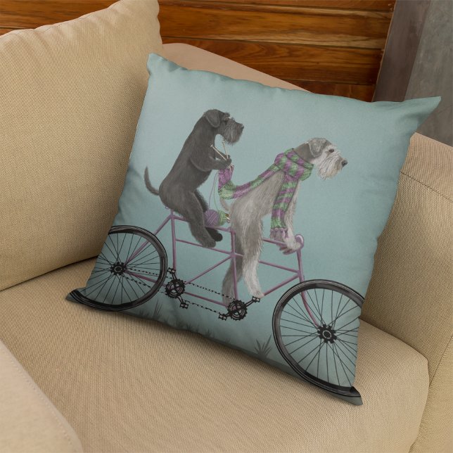 Schnauzer Tandem Kissen (Von Creator hochgeladen)