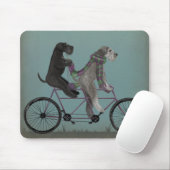 Schnauzer Tandem Mousepad (Mit Mouse)