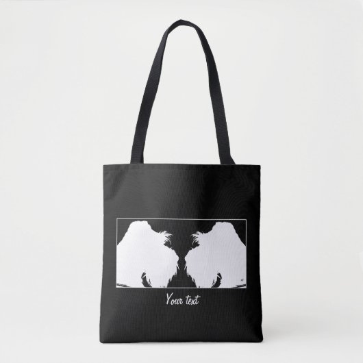 Schnauzer Tasche (Vorderseite)