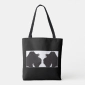 Schnauzer Tasche (Rückseite)
