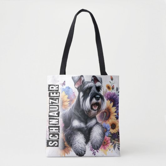 Schnauzer Tasche (Vorderseite)