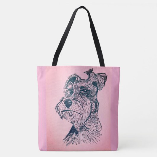 Schnauzer Tasche (Vorderseite)