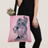 Schnauzer Tasche (Von Nahem)