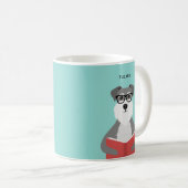 Schnauzer-Tasse Kaffeetasse (VorderseiteRechts)