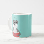 Schnauzer-Tasse Kaffeetasse (Vorderseite Links)
