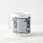 Schnauzer-Tasse Kaffeetasse (Vorderseite Links)