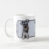Schnauzer-Tasse Kaffeetasse (Links)