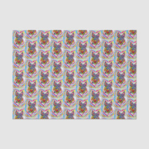 Schnauzer Tissue Paper Seidenpapier