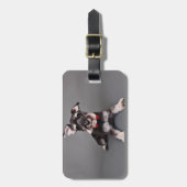 Schnauzer - Tom Dooley Gepäckanhänger (Vorderseite vertikal)