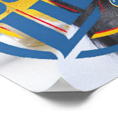 SCHNAUZER TOUCH MEINE BIER ART NICHT POSTER (Ecke)