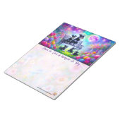 Schnauzer Träume Notizblock (angewinkelt)