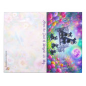 Schnauzer Träume Notizblock (Vorderseite)