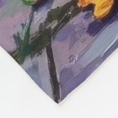 Schnauzer Trick-or-Treating in Halloween Costumes Fleecedecke (Ecke)