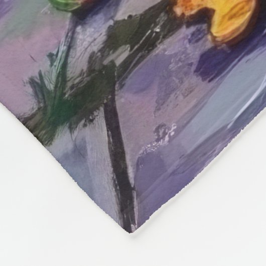 Schnauzer Trick-or-Treating in Halloween Costumes Fleecedecke (Ecke)